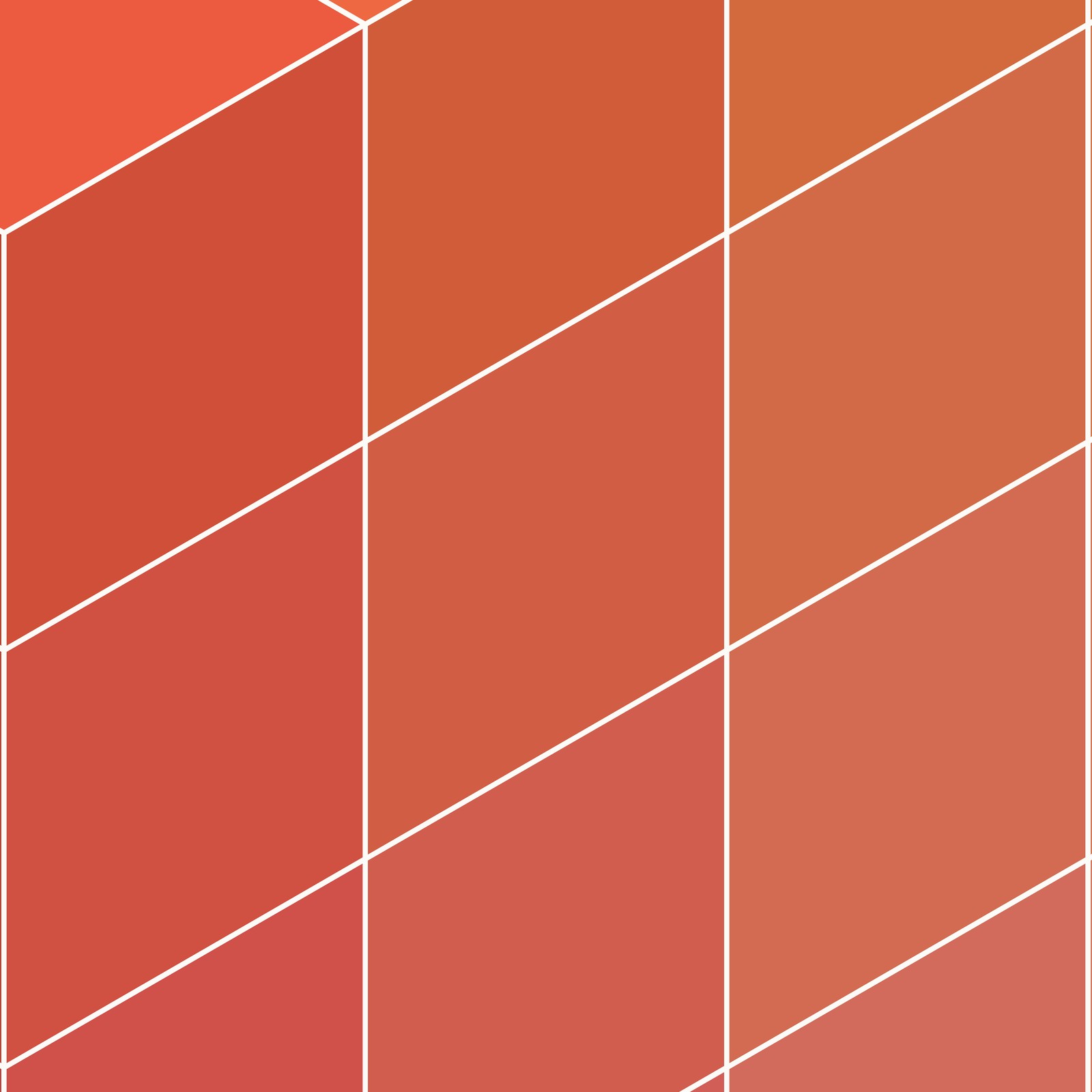 Close-up: a tenth of the image, about 10 × 10 cm of a print 100 × 100 cm, Automatic Colour Cube 001