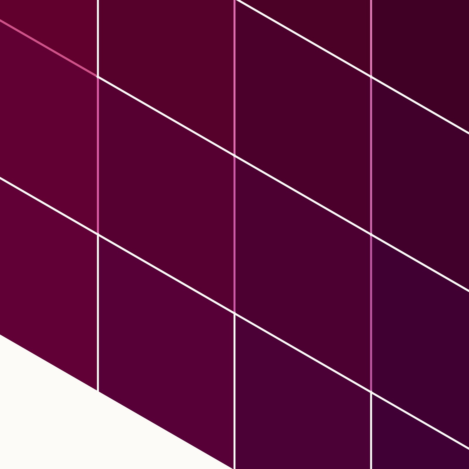 Close-up: a tenth of the image, about 10 × 10 cm of a print 100 × 100 cm, Automatic Colour Cube 003