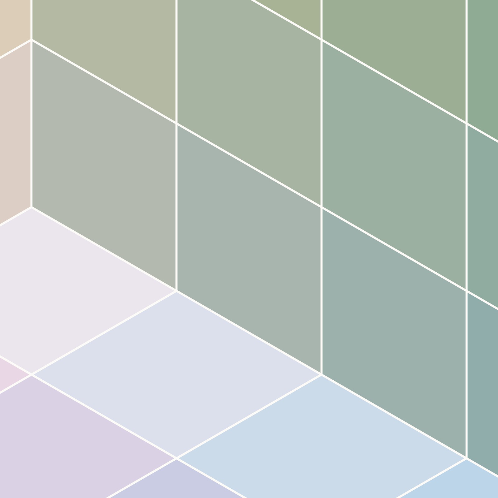 Close-up: a tenth of the image, about 10 × 10 cm of a print 100 × 100 cm, Automatic Colour Cube 004