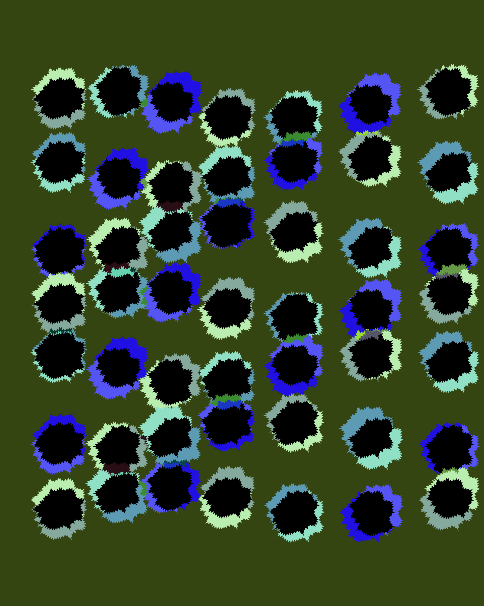 Lindbladia tubulina × Credo Technology Group Holding −9.5% × Things that got. Flat shapes in colour, generated from the text on this page. JAEV, Content, 2026.
